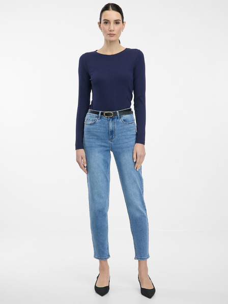 Orsay ORSAY sötét kék női hosszú újjú póló