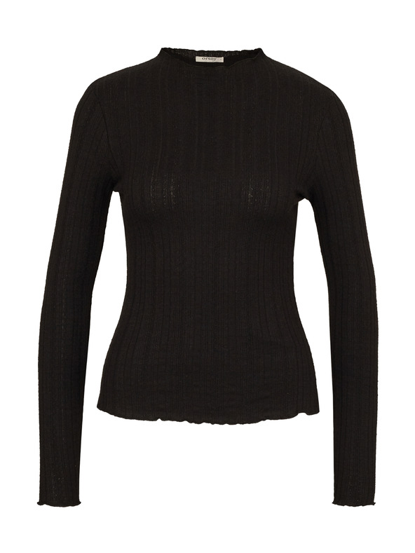 Orsay ORSAY fekete női álló galléros póló