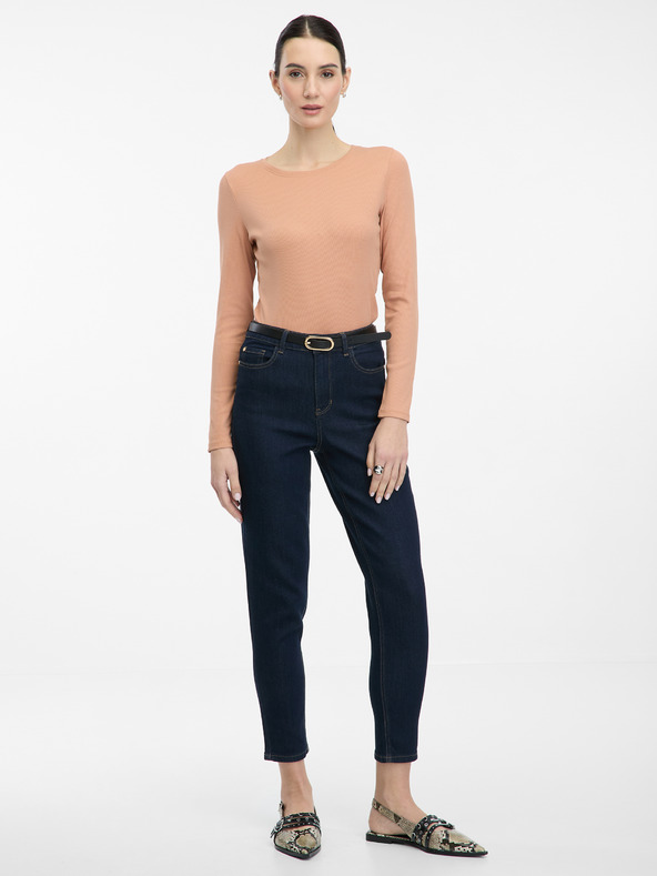 Orsay ORSAY világos barna női hosszú újjú póló