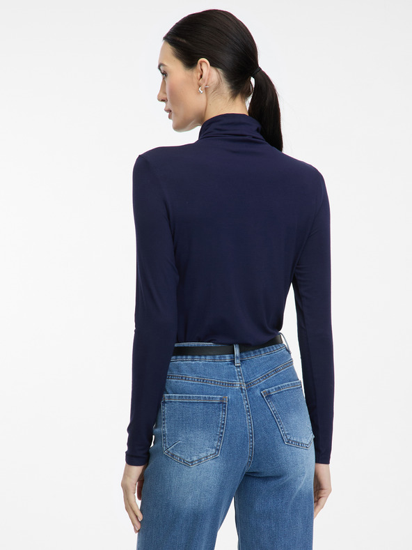 Orsay ORSAY sötétkék női ing garbónyakkal