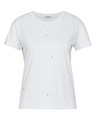Orsay Fehér applikációs női póló ORSAY