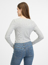 Orsay ORSAY krémszínű női hosszú ujjú póló