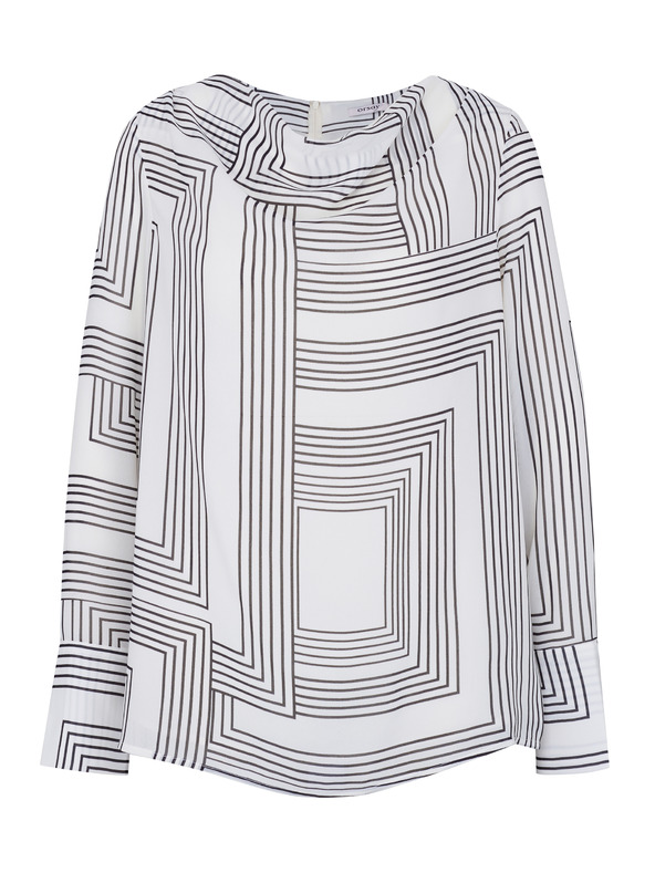 Orsay Fehér mintás női blúz ORSAY