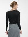 Orsay ORSAY fekete női hosszú ujjú felső