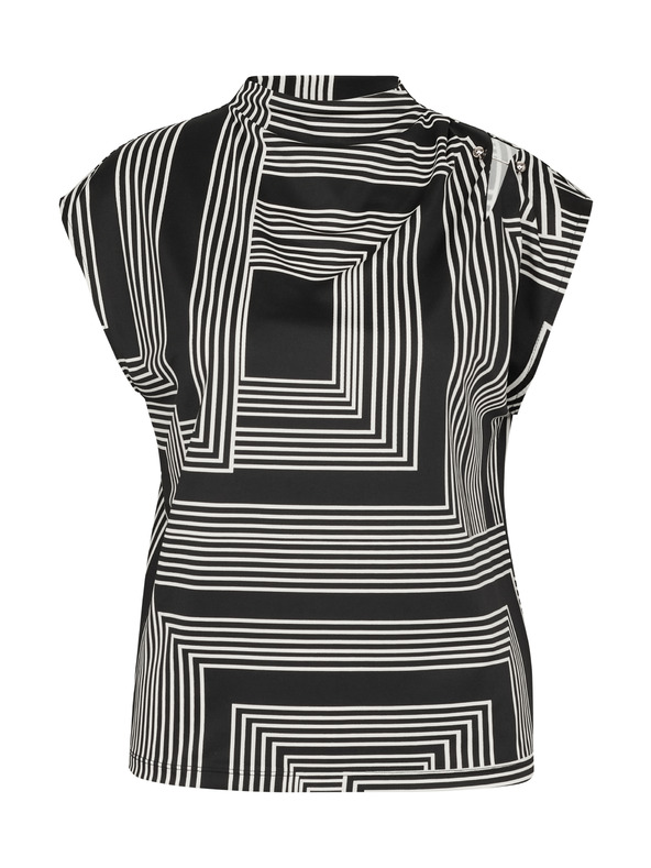 Orsay ORSAY fekete mintás női blúz