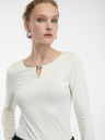 Orsay ORSAY krémszínű női hosszú ujjú felső