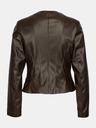 Orsay ORSAY Sötétbarna női műbőr dzseki