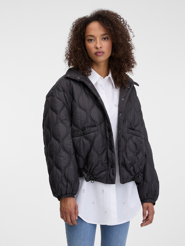 Orsay ORSAY fekete női steppelt dzseki