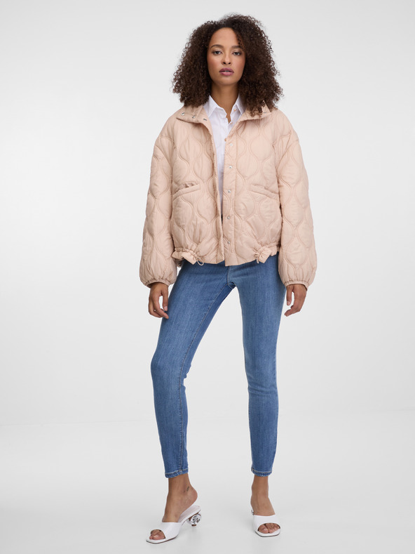 Orsay ORSAY Bézs női steppelt dzseki