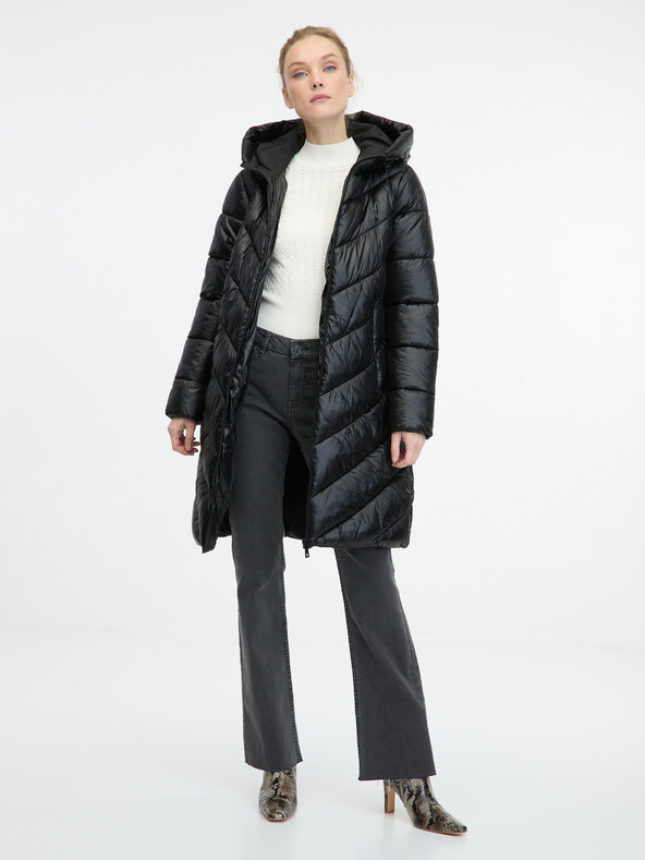 Orsay ORSAY fekete női téli kabát