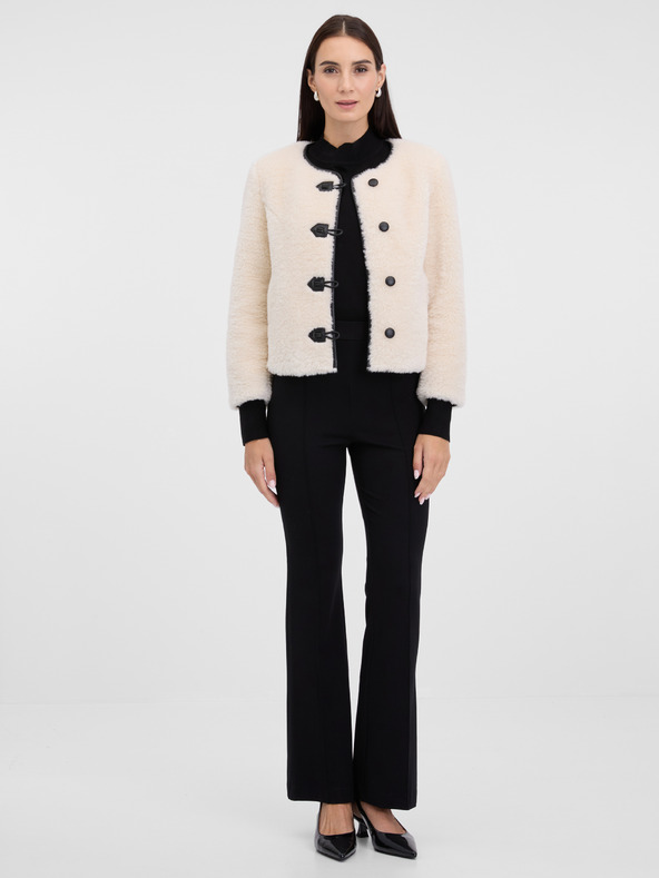 Orsay ORSAY Krémszínű női műszőrme dzseki