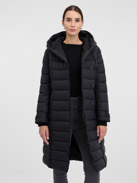 Orsay ORSAY fekete női steppelt kabát