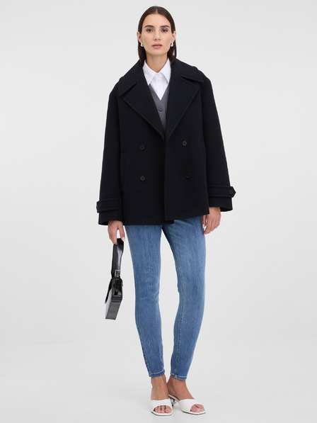 Orsay Fekete ORSAY női rövid kabát