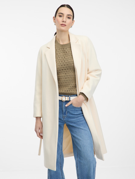 Orsay ORSAY krémszínű női kabát