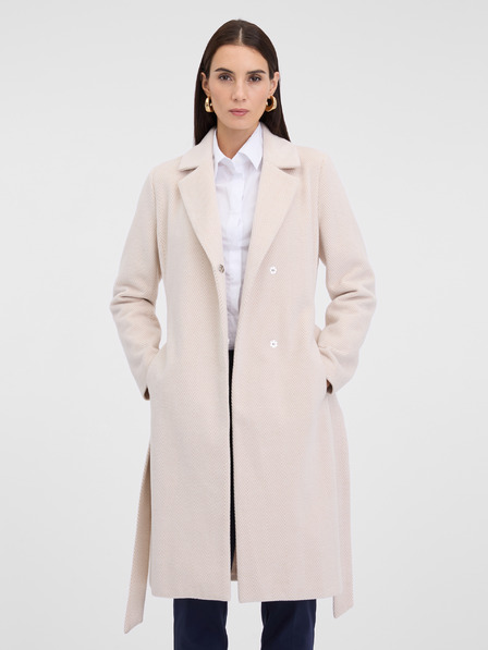 Orsay ORSAY krémszínű női kabát