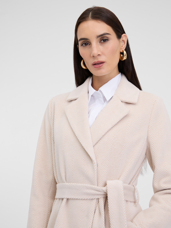 Orsay ORSAY krémszínű női kabát