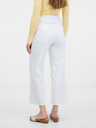 Orsay ORSAY fehér női széles szárú farmernadrág