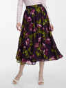 Orsay Lila ORSAY női midi szoknya virágmintával