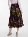 Orsay Lila ORSAY női midi szoknya virágmintával