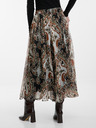 Orsay ORSAY barna mintás női midi szoknya