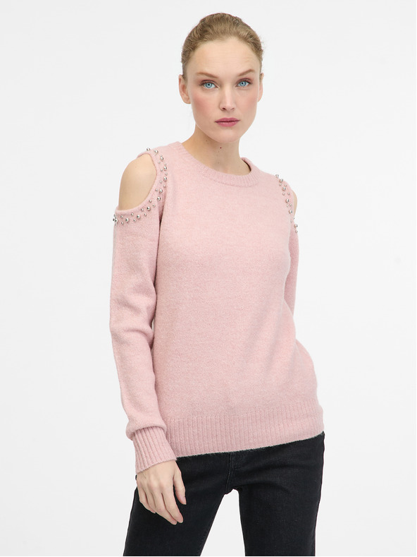 Orsay ORSAY világos rózsaszín női pulóver