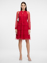 Orsay ORSAY piros női térdig érő ruha