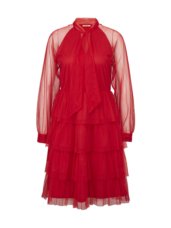 Orsay ORSAY piros női térdig érő ruha