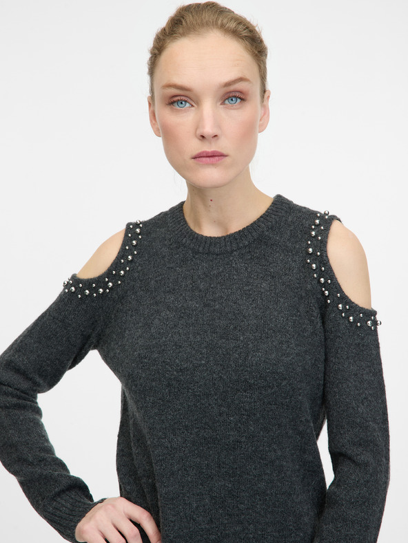 Orsay Sötétszürke ORSAY női kötött ruha