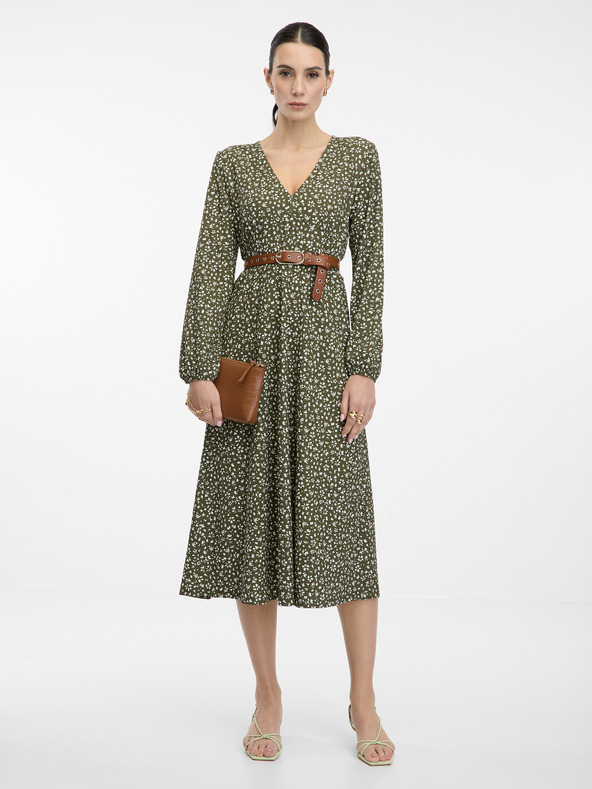 Orsay ORSAY zöld női midi ruha