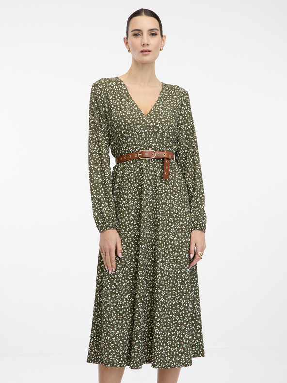 Orsay ORSAY zöld női midi ruha