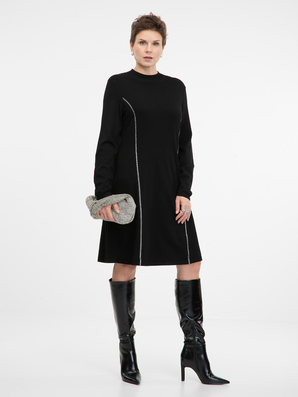 Orsay ORSAY fekete női ruha