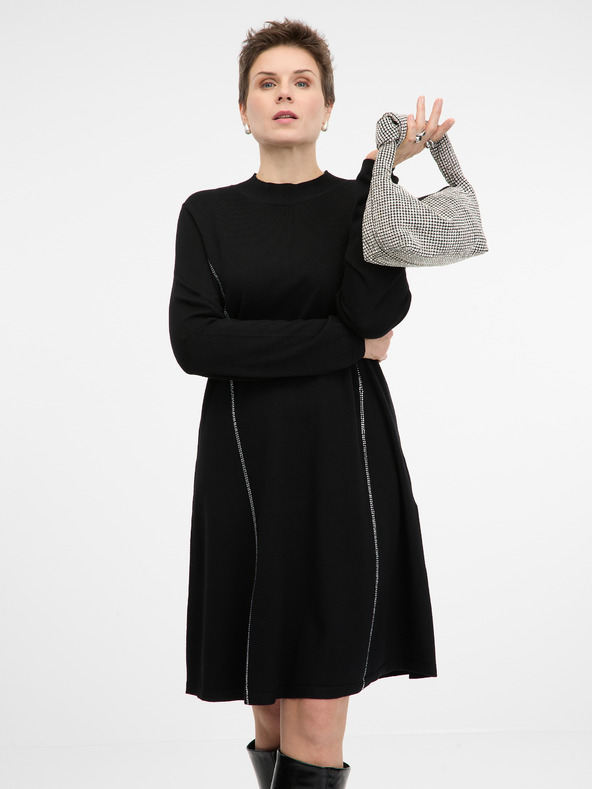 Orsay ORSAY fekete női ruha