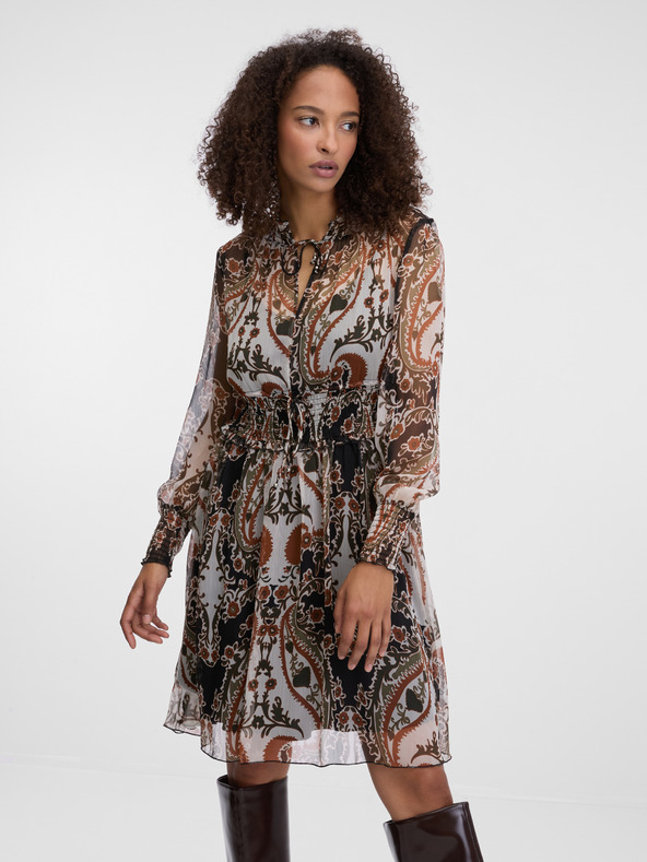 Orsay ORSAY barna női mintás ruha