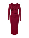 Orsay ORSAY borszínű női midi ruha