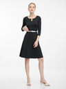Orsay ORSAY fekete női térdig érő ruha