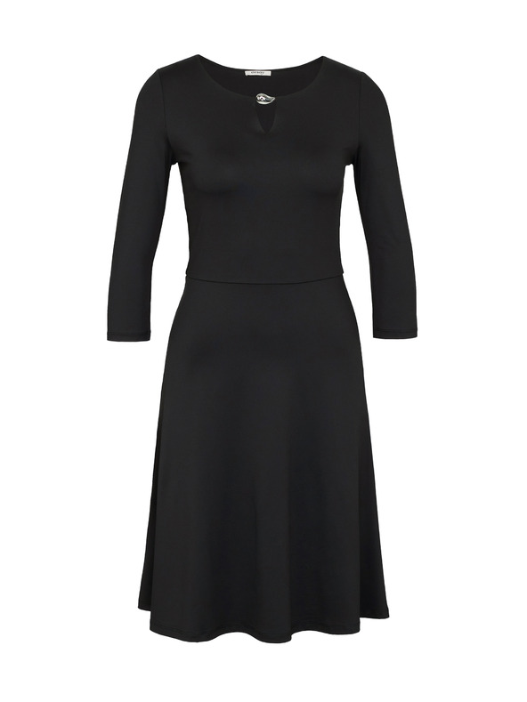Orsay ORSAY fekete női térdig érő ruha