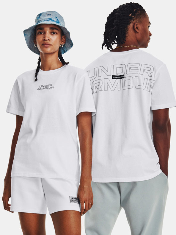 Under Armour Unisex póló Under Armour UA OUTLINE HEAVYWEIGHT SS