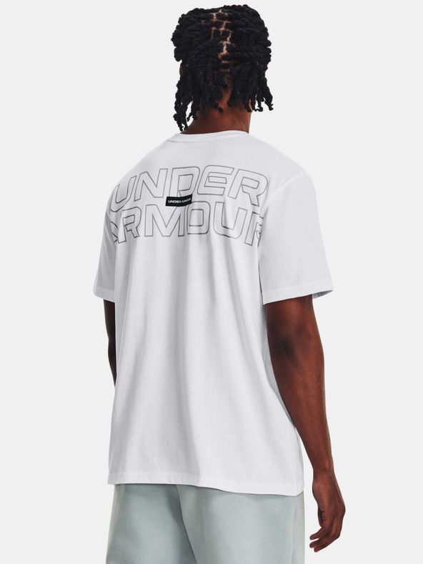 Under Armour Unisex póló Under Armour UA OUTLINE HEAVYWEIGHT SS
