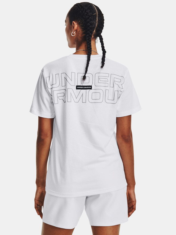 Under Armour Unisex póló Under Armour UA OUTLINE HEAVYWEIGHT SS
