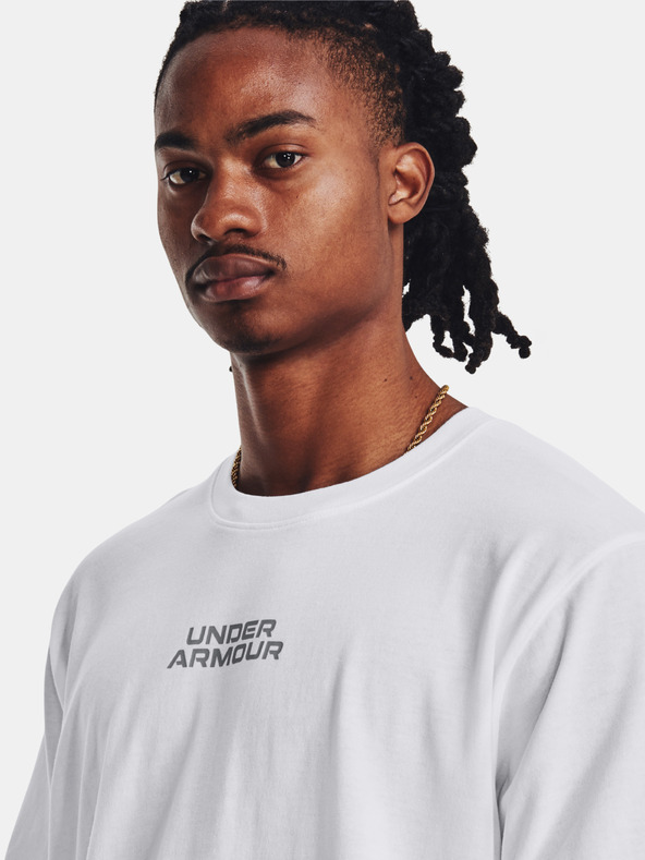 Under Armour Unisex póló Under Armour UA OUTLINE HEAVYWEIGHT SS