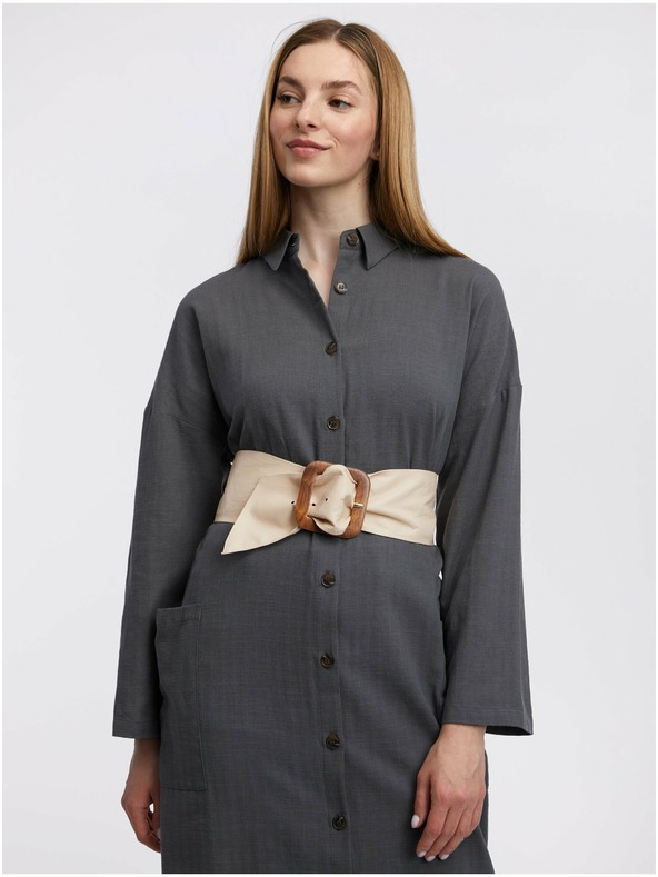 Orsay ORSAY bézs színű női öv