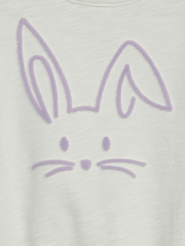 GAP Baby póló organic nyúl GAP