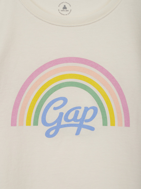 GAP Baby póló Gap logóval GAP