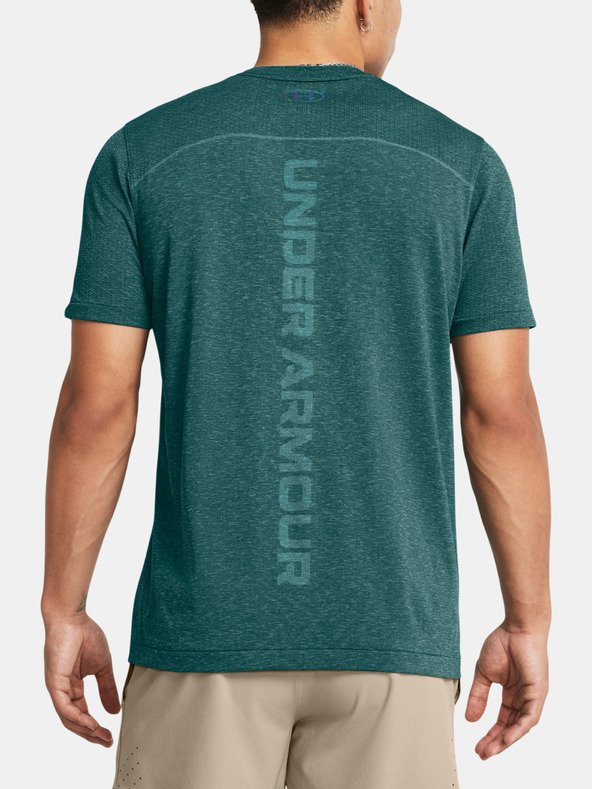 Under Armour Férfi póló Under Armour UA Rush Seamless Wordmark SS