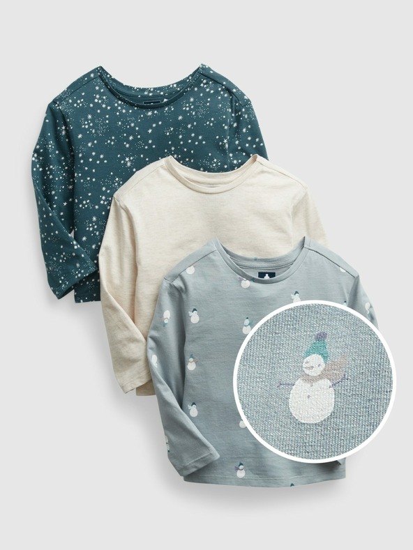 GAP Baby pólók Mix & Match, 3 darab GAP