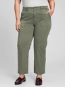 GAP Kalhoty girlfriend khaki high rise Utility GAP