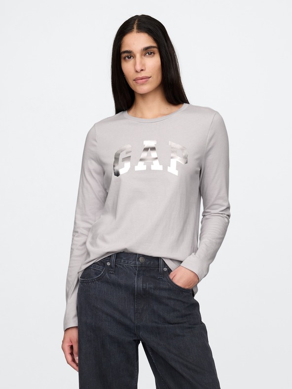 GAP GAP logó v-ss camo arch póló