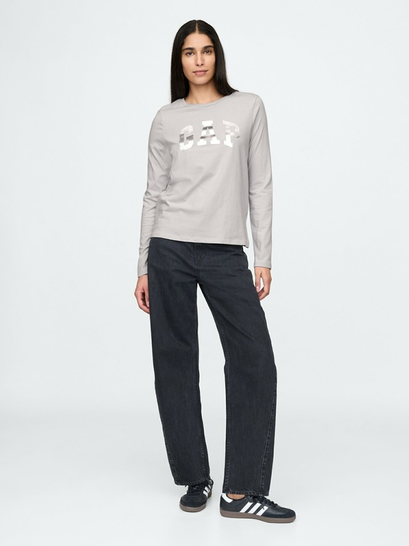 GAP GAP logó v-ss camo arch póló