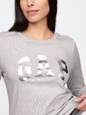 GAP GAP logó v-ss camo arch póló