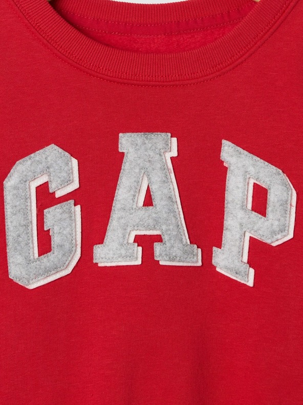 GAP Baby oversize pulóver logóval GAP